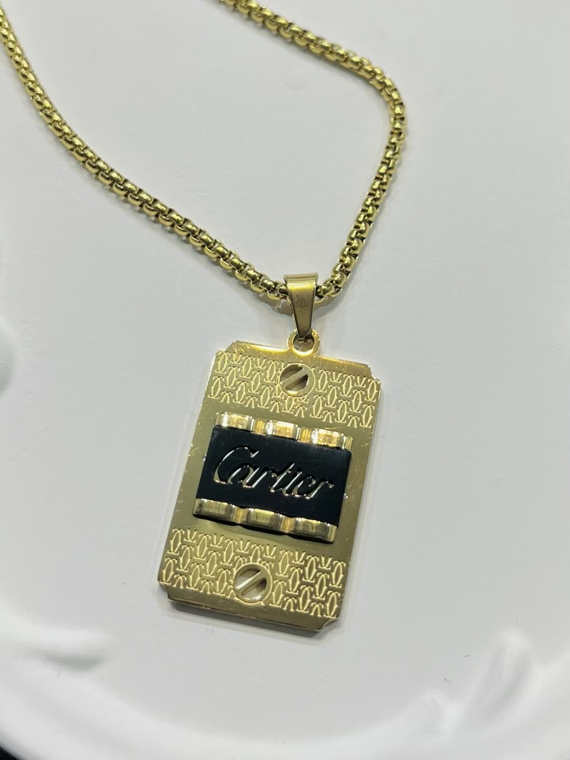 گردنبند مردانه کارتیه